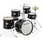 Gammon Percussion 5-Piece Junior Starter Drum Kit with Cymbals, Hardware, Sticks, & Throne